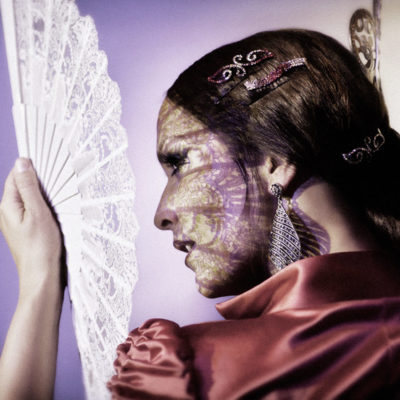 Flamenco Tanz mit Schatten