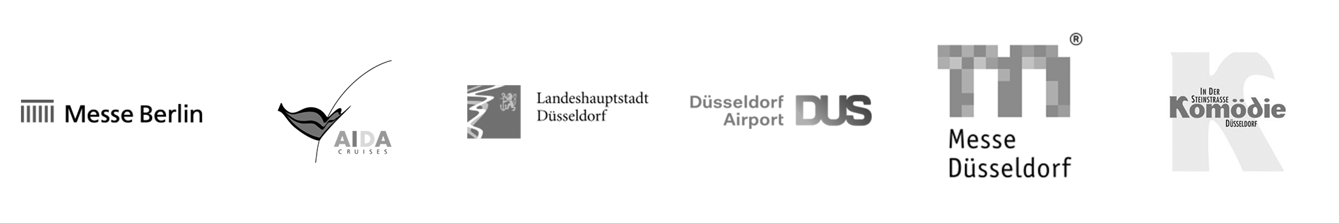 Messe Berlin, AIDA, Düsseldorf, Düsseldorf Airport, Messe Düsseldorf, Komödie Steinstraße